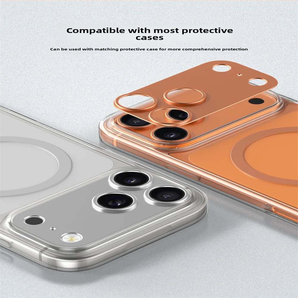 מגן עדשת מצלמה מזכוכית מחוסמת לאייפון - תמונה 4