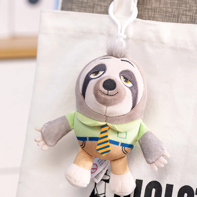 Genuine crazy animal Judy Nick plush keychain pendant pendant toys for girls' holiday birthday gifts cute for children and girls
