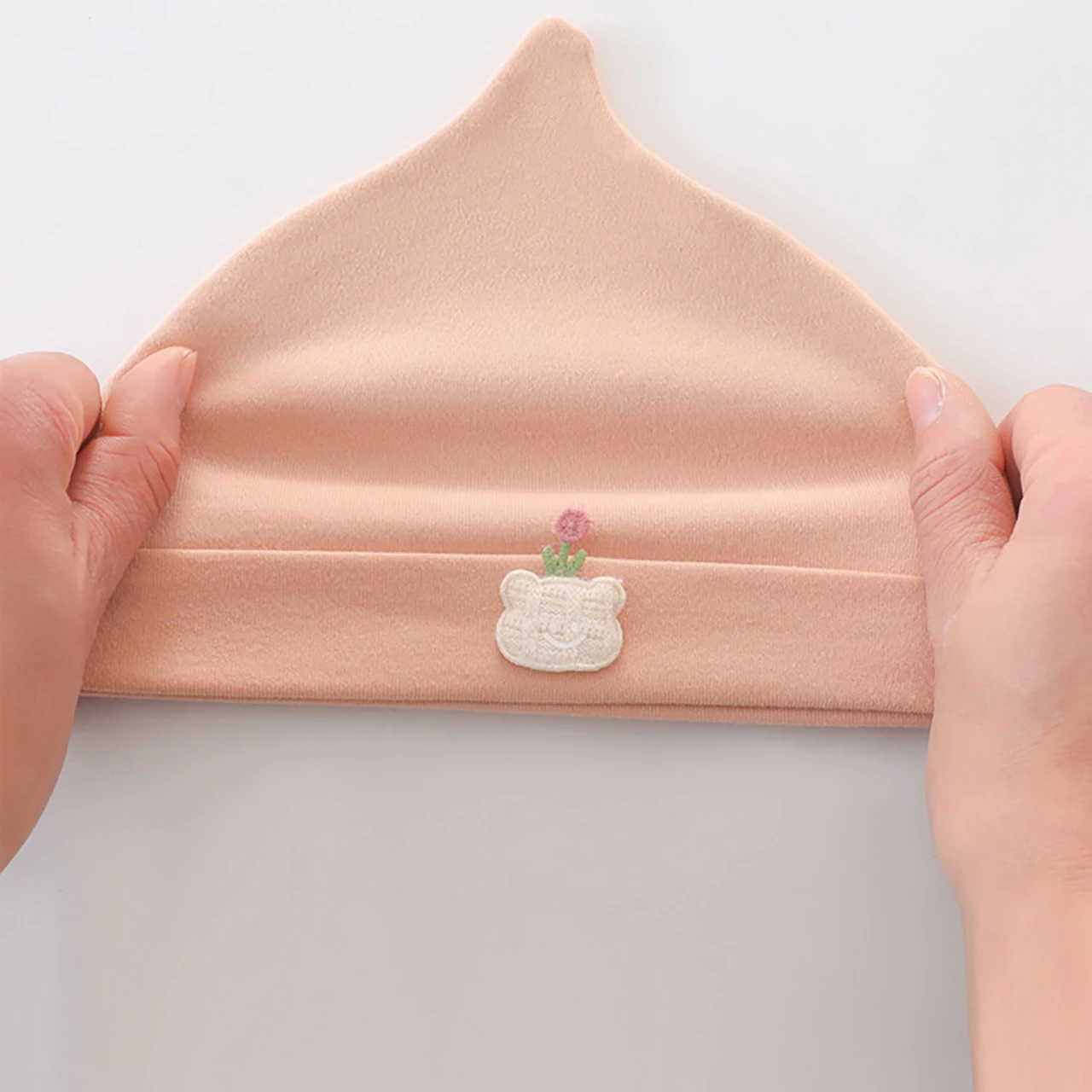 Morbido cotone neonato cappello fetale primavera autunno infantile pullover cap 0-1 anni bambini berretto elastico simpatico cartone animato bambino Skullcaps cofano