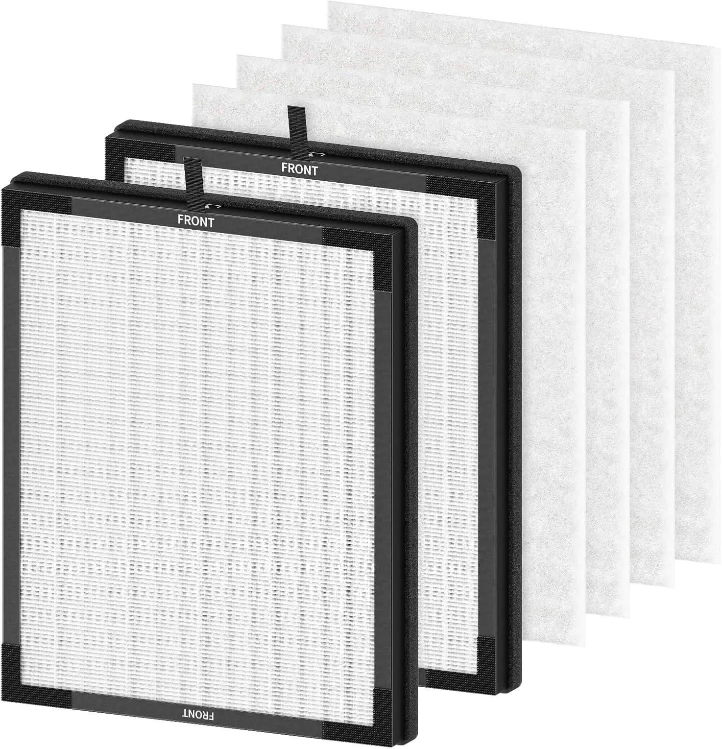 

AP2000WF Replacement Filter Compatible with KNKA AP2000WF Air Purifi-er, 3-Sta HEPA Filter, High-Efficiency Activated Carbo