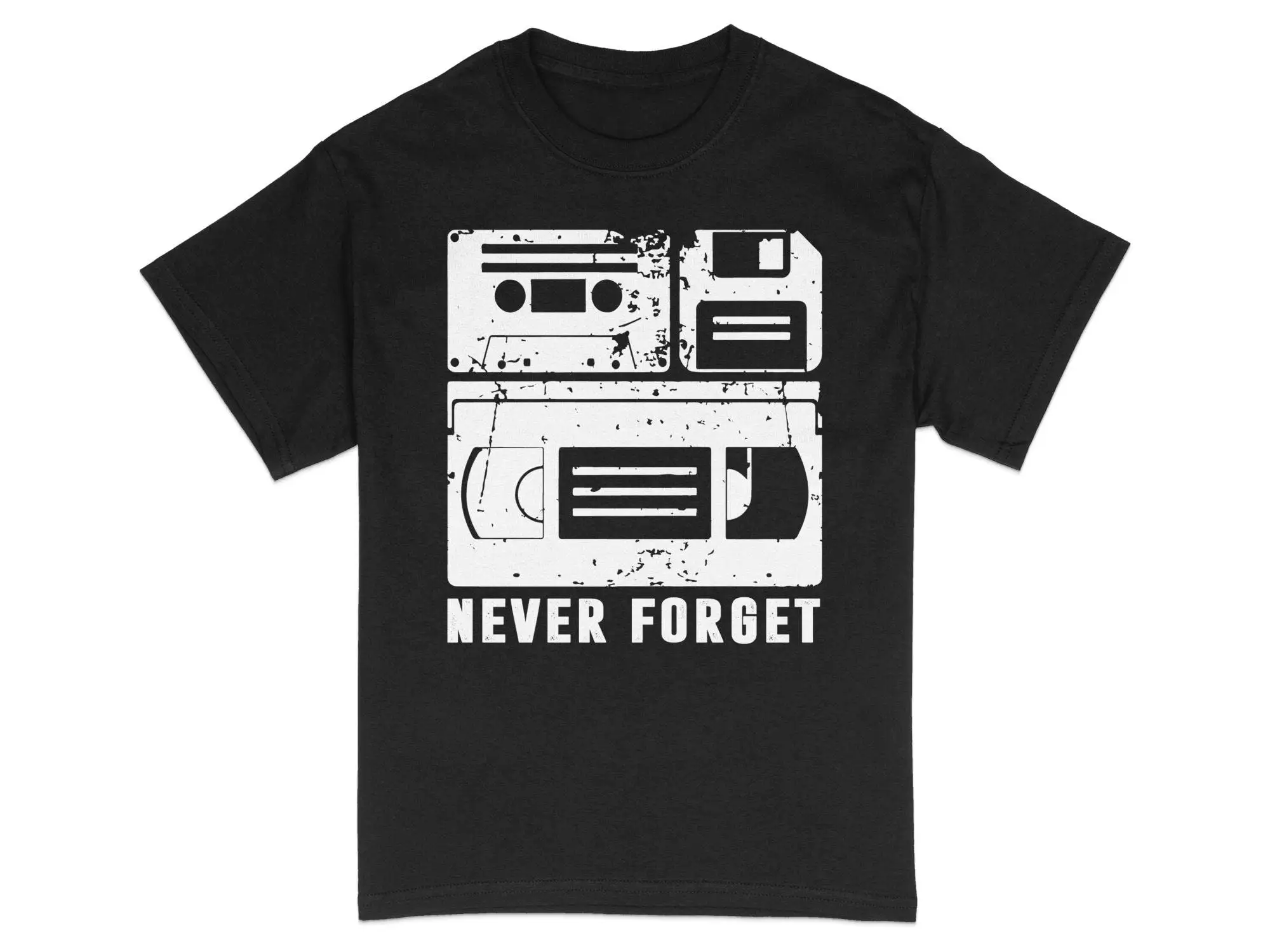 オーディオファンのためのヴィンテージ音楽Tシャツ,忘れない,ヴィンテージ,カセットテープ,80年代のノスタルジア