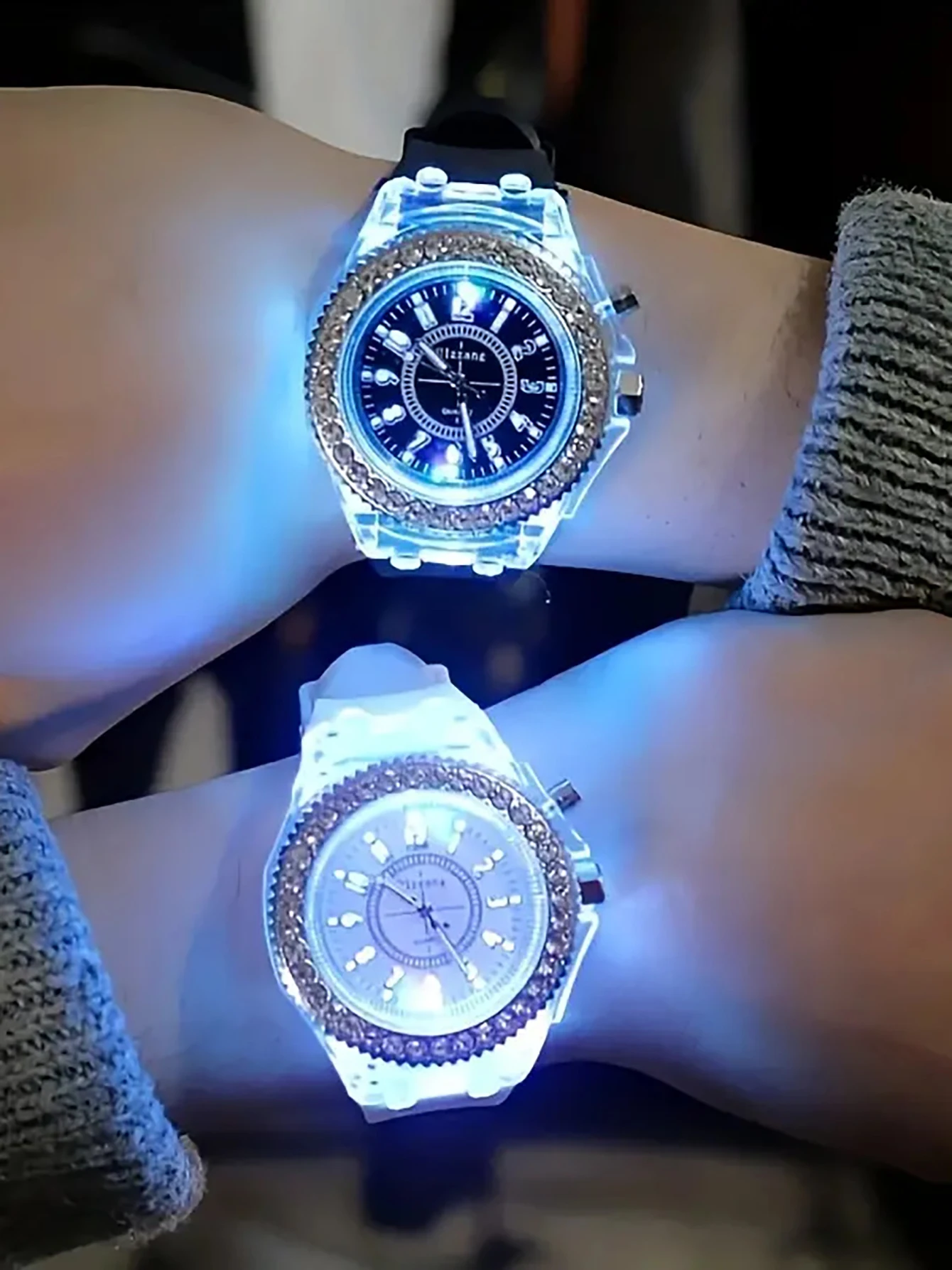 Children's Fashion Quartz Watch with Illuminated Dial Embedded Design Suitable for Back-to-School Outfits Birthday Gift for Kids