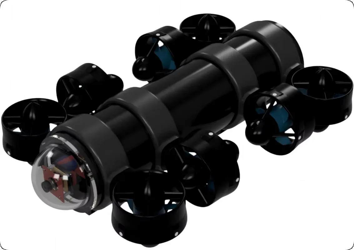 Customize SKD ROV 300M Underwater Depth Sea UAV 2K HD Video Diving Robot Camera Steel Underwater Water Fish Camera AUV APP
