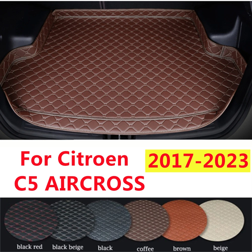 SJ High Side All Weather Custom Fit For Citroen C5 AIRCROSS 17-2023 Car Trunk Mat AUTO Accessories Rear Cargo Liner Cover Carpet