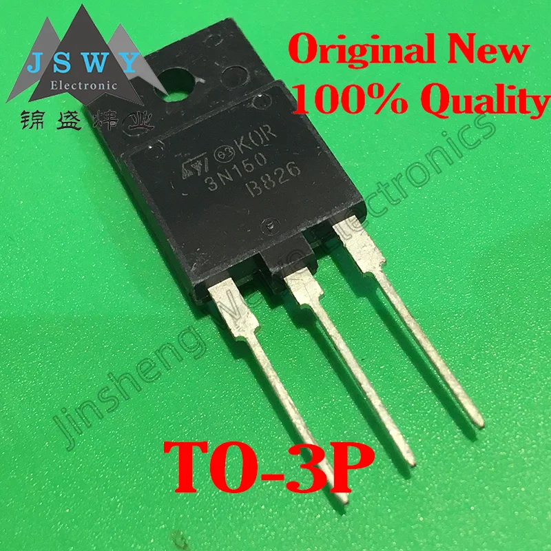 10PCS STFW3N150 3N150 STFW4N150 4N150 In-Line MOS Field Effect Transistor TO-3PF 100% Brand New Import Free Shipping