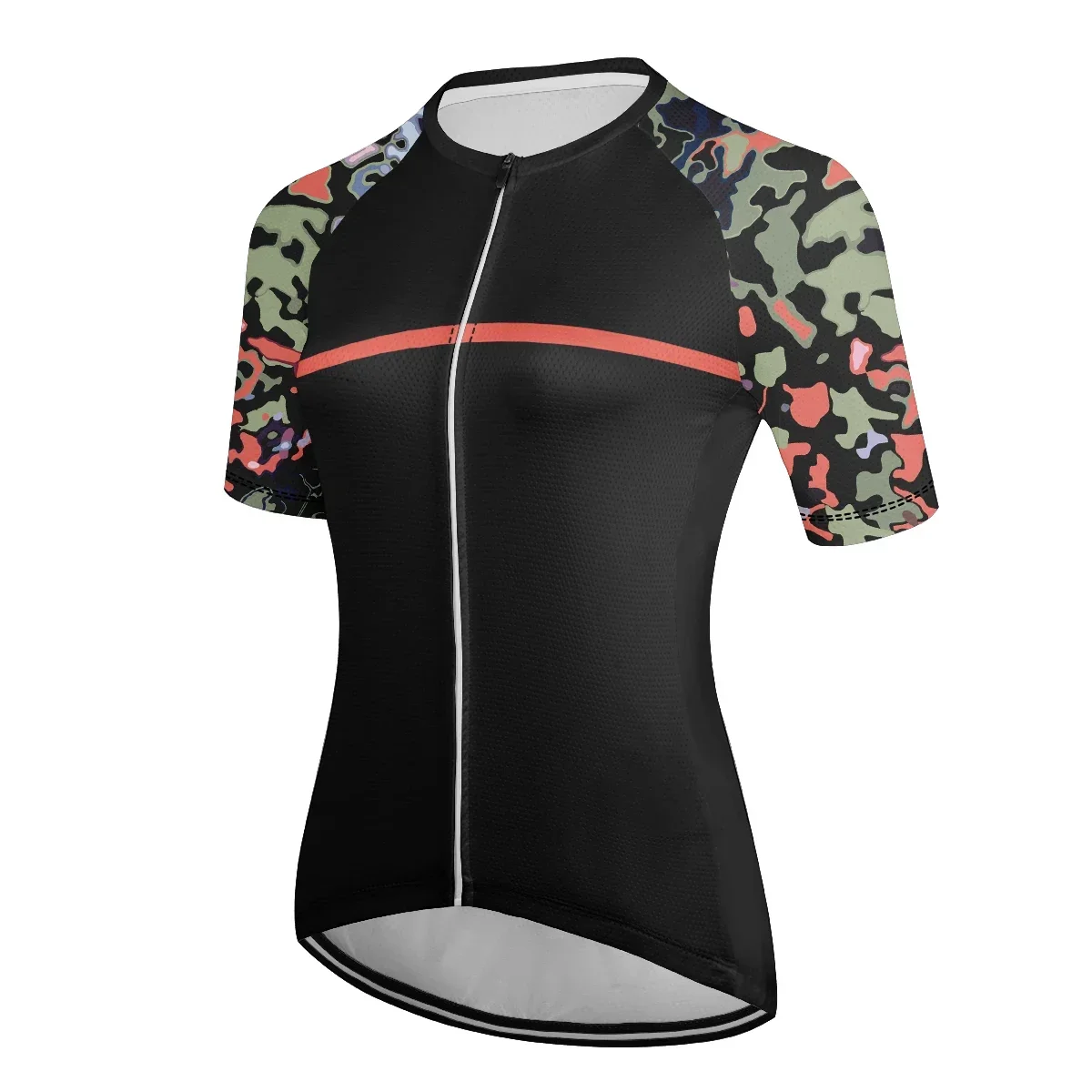 

Women's Cycling Jersey Quick Dry Absorb sweat Reflective Strips Color Block Graphic