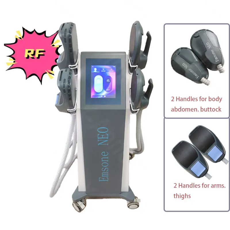 

EMS machine professional 6500W electromagnetic RF technology fat reducing muscle stimulation machine EMSone NEO shaping machine