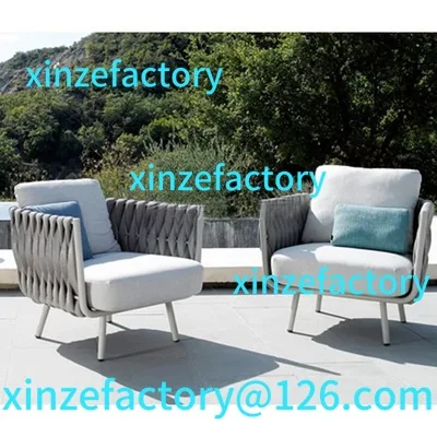 

Customizable Nordic outdoor high-end furniture sofa