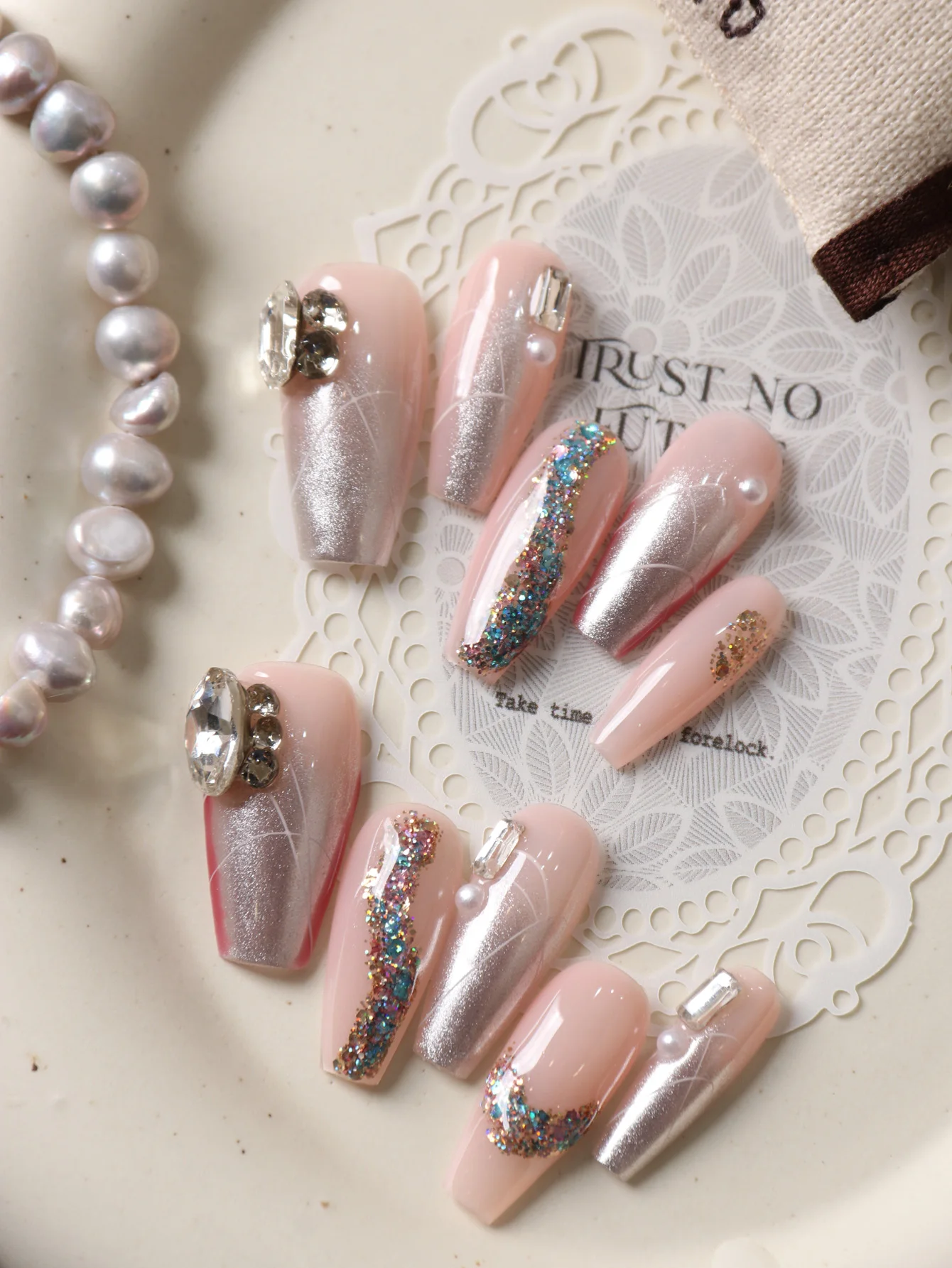 10Pcs Press On Nail…