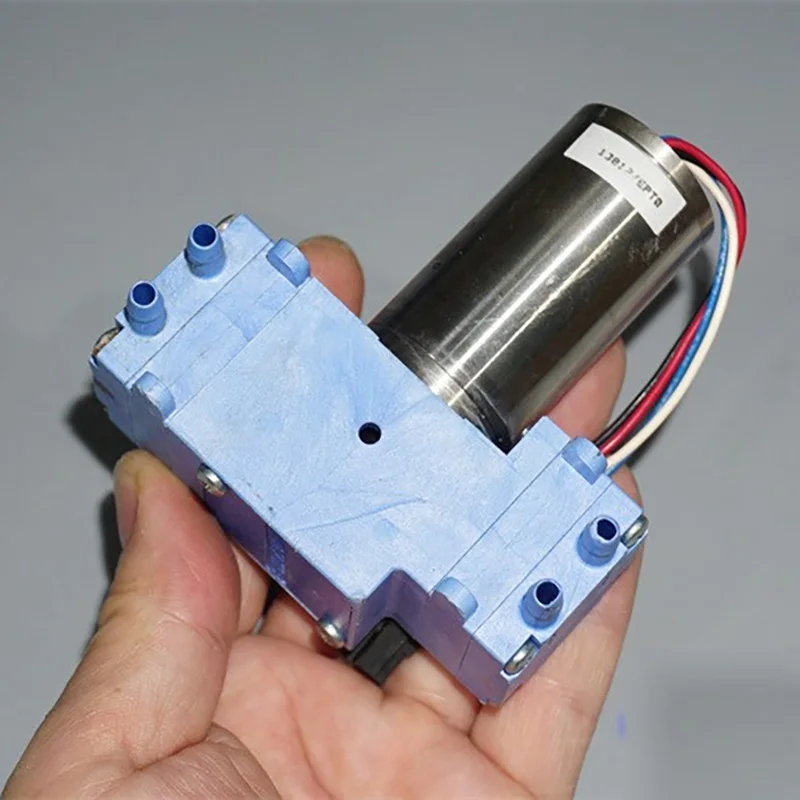 Brushless Air Pump Vacuum Pump, 12V Double Pump Diaphragm, Large Suction Power Air Pump, Single Pump Negative Pressure -80kpa