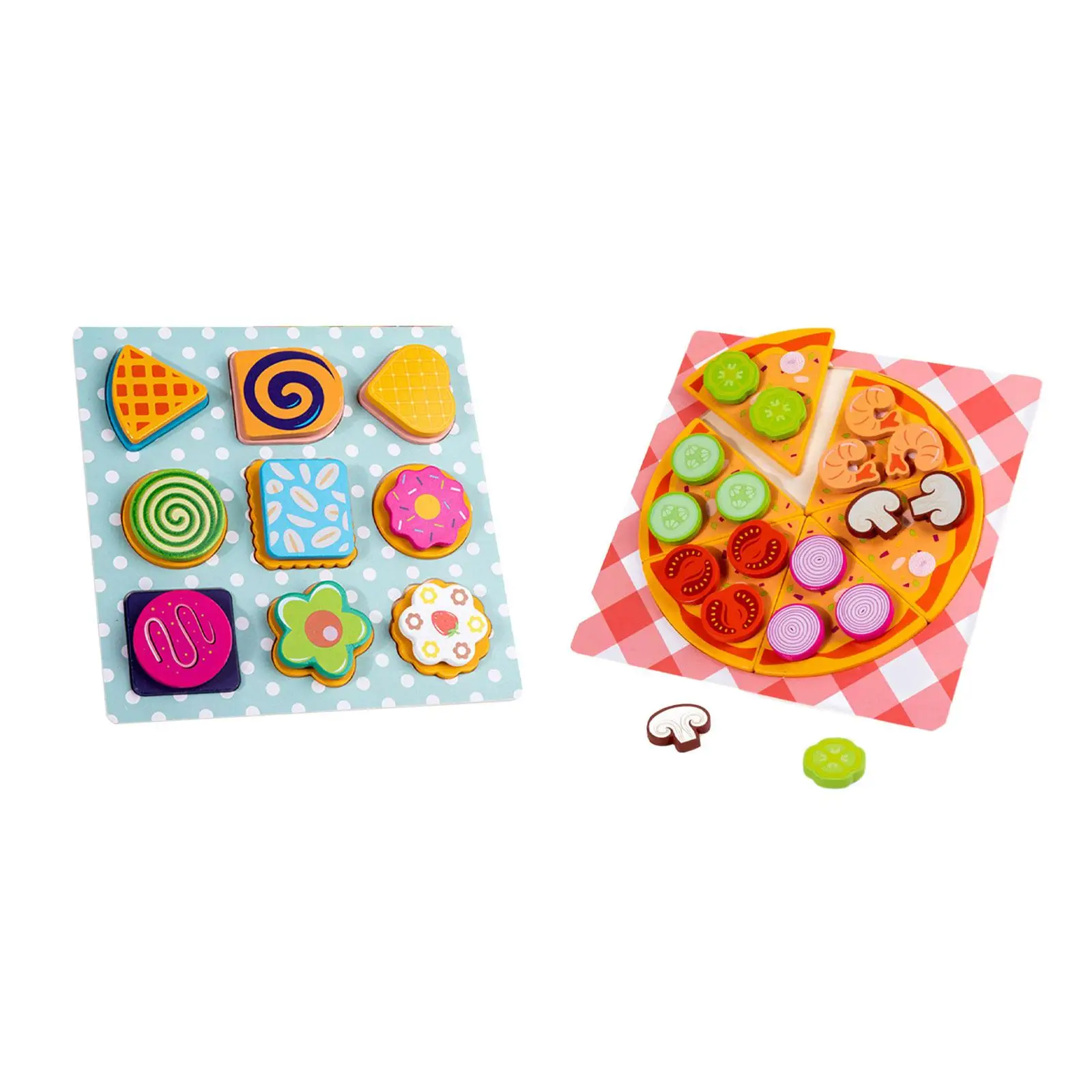 플레이 푸드 세트 현실적인 요리 장난감 소년 소녀 어린이를 위한 조기 학습