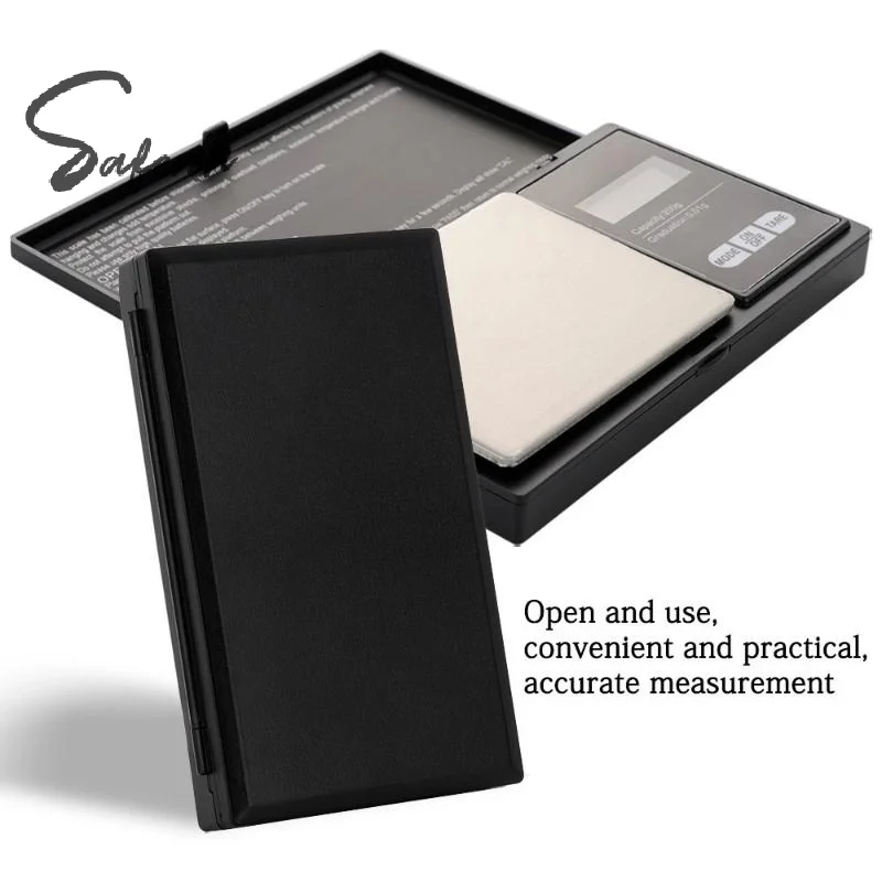 500g/0.1g Mini Digital Scale Portable Jewelry Pocket Weighing Scale Kitchen Electronic Scale