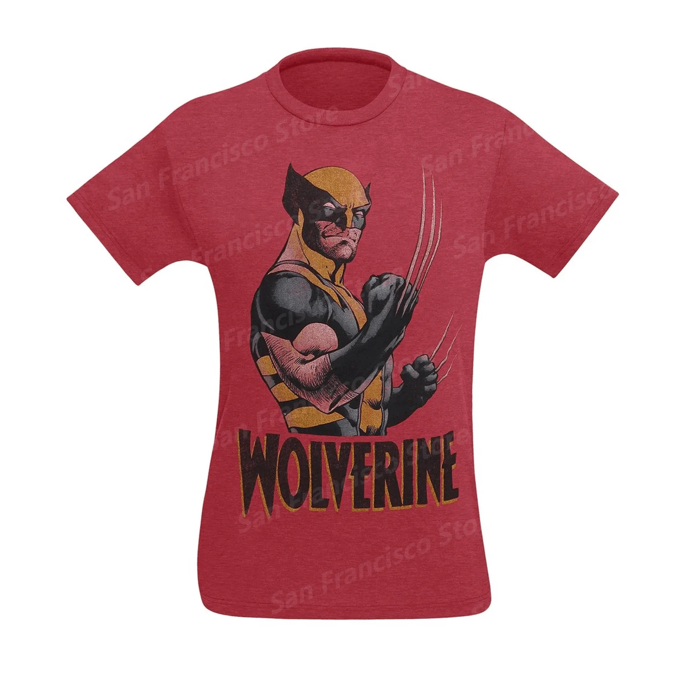 Marvel Summer Boy T-Shirt Superhero Character Wolverine Pattern Hey Bub! Kids/Adult Casual Fashion T-Shirt Street Style