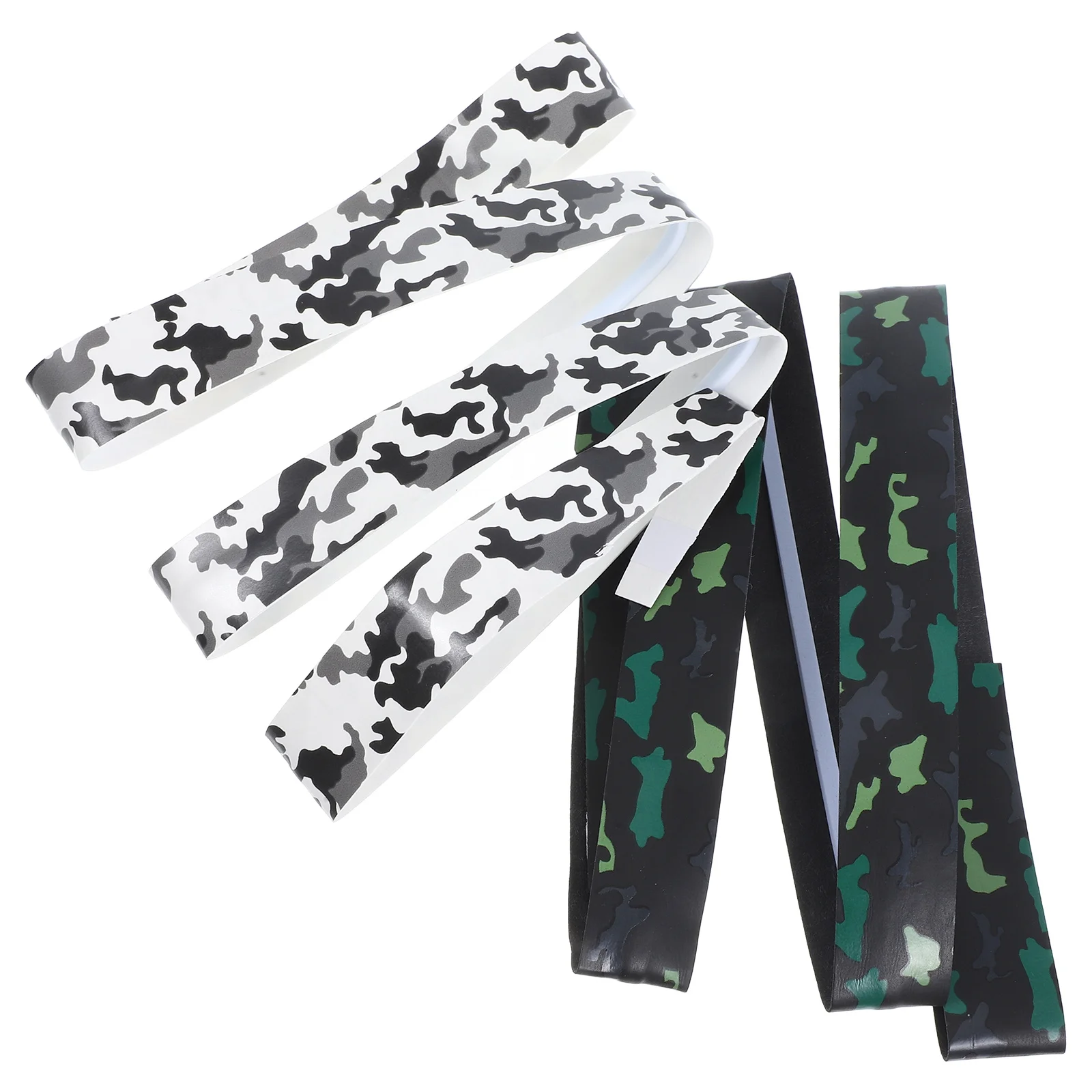 

2pcs Badminton Tennis Racket Grip Tape Pu Anti Slip Comfortable Long Life Sweatband Sports Self Adhesive Wrap Strap Accessory