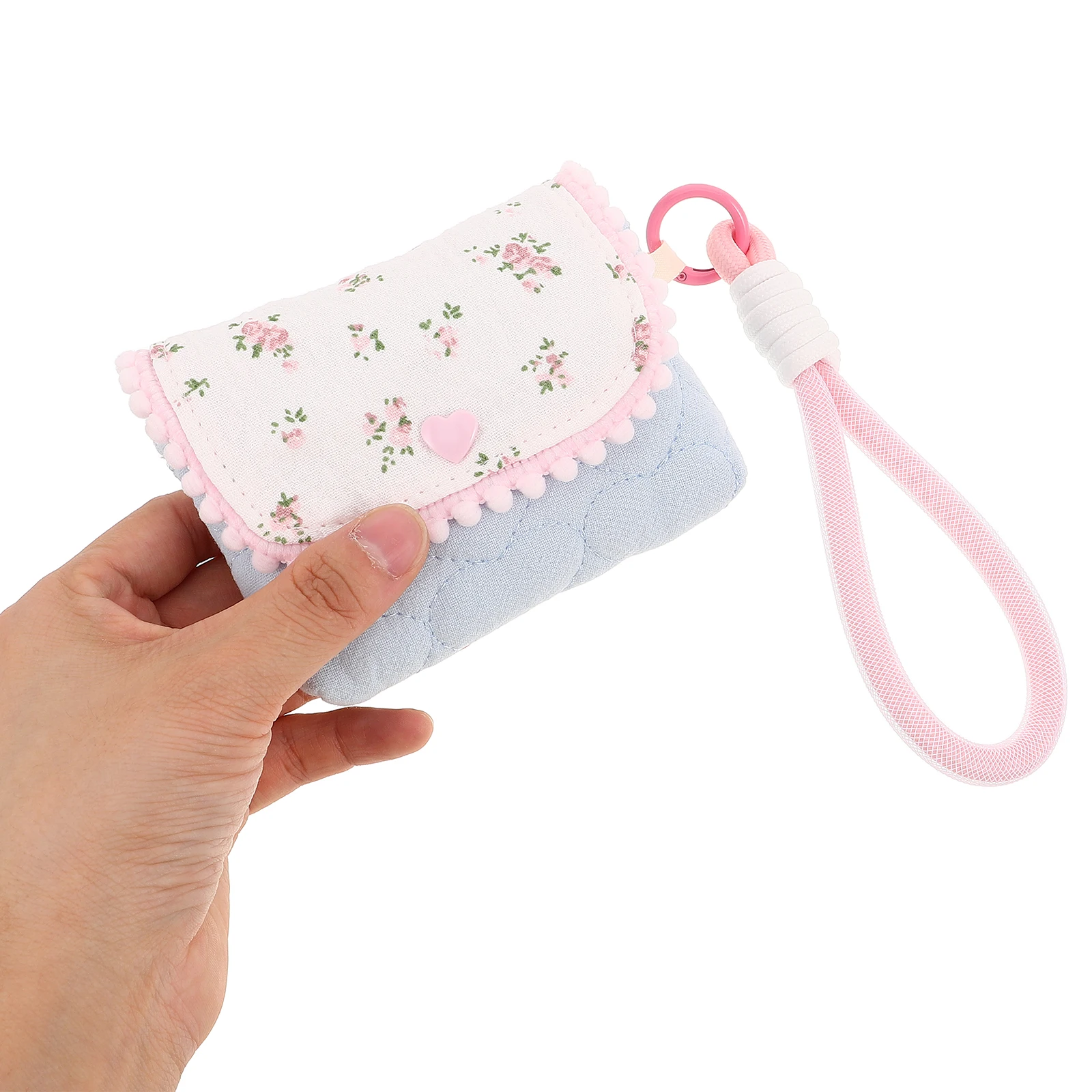 

Camera Storage Bag Portable Organizer Travel Pouch Cotton Case Shockproof Small Lightweight Compact Design Floral Patterns