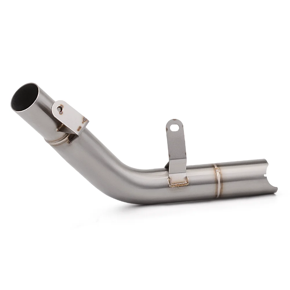 

Intelligent Library Intelligent Library Motorcycle Exhaust Escape Moto Middle Link Pipe Slip On For SUZUKI GSX-R600 GSX-R750 GSX