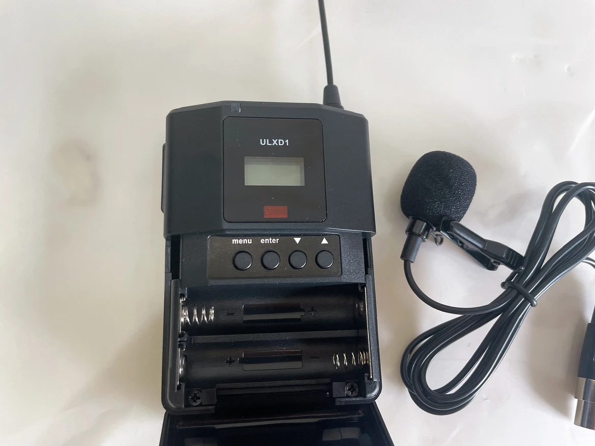 Paulkitson Ulxd4 Professionelles Digitales Drahtloses Mikrofonsystem Handheld Headset Lavalier 572-820Mhz für Bühne KTV – Detail 8
