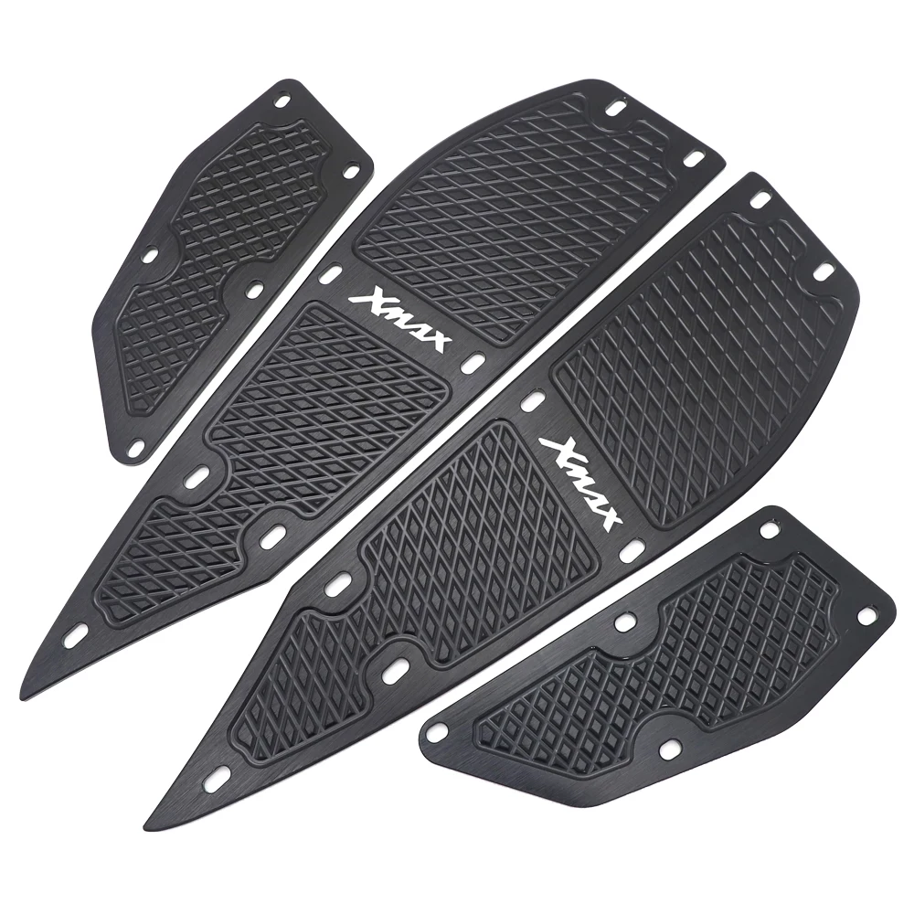 For YAMAHA Xmax 300 Xmax 250 Motorcycle Accessories Pedal Pads xmax250 xmax300 Footrest Pads