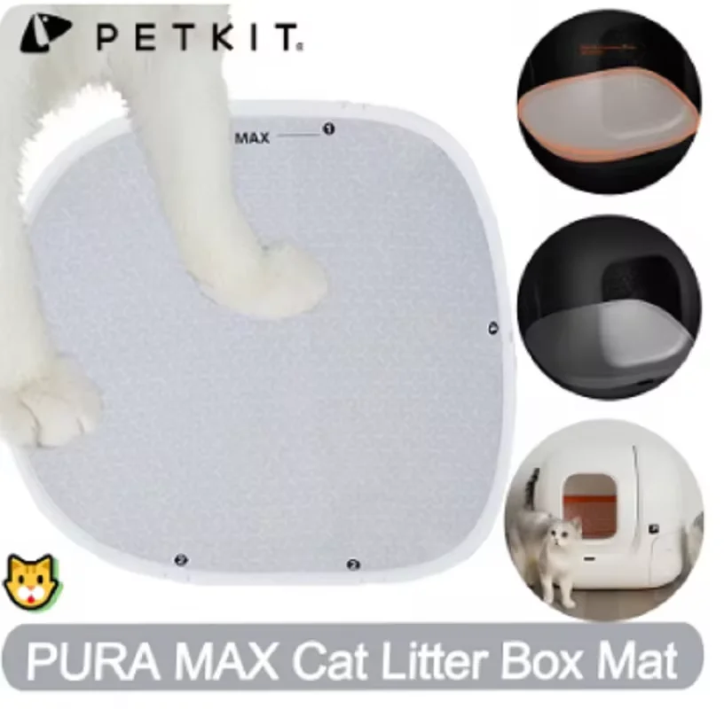 

Original Petkit PURA MAX Sandbox Cat Litter Box Mat Accessories Pad Supplies Arena Para Gato Pet Products Automatic Toilet Mat
