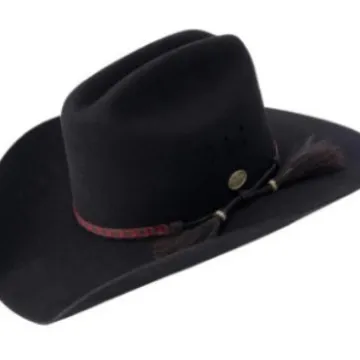 

Autumn And Winter Men's And Women's Wide Brim Wool Knight's Cap Wool Hump Adjustable Western Cowboy Hat