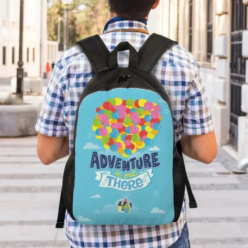 2026 Customized Adventure Is Out There Backpacks Women Men Casual Bookbag For College School Classic Quotes Bags view 5