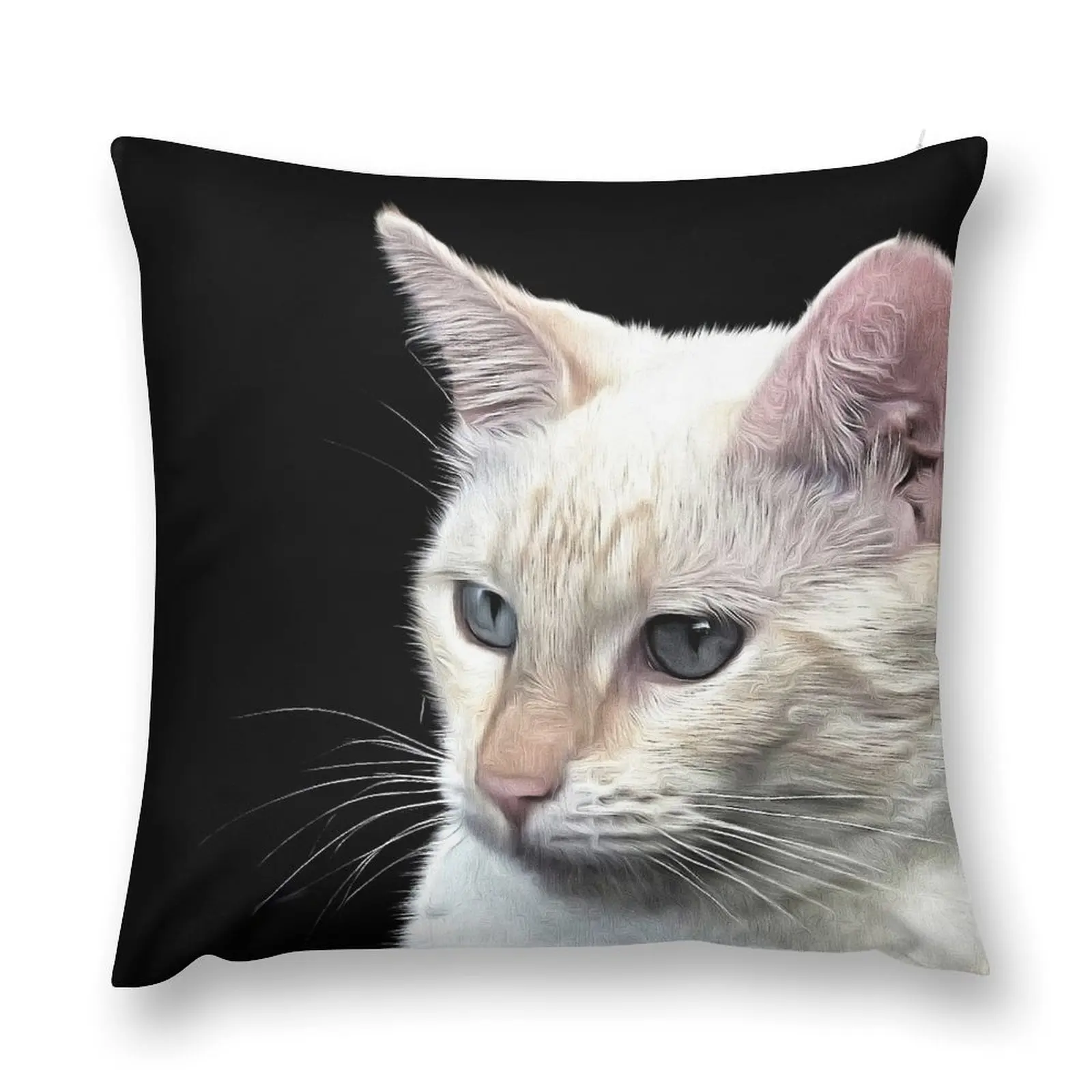 

Flame Point Siamese Throw Pillow Luxury Sofa Cushions Cushion Cover Set pillow