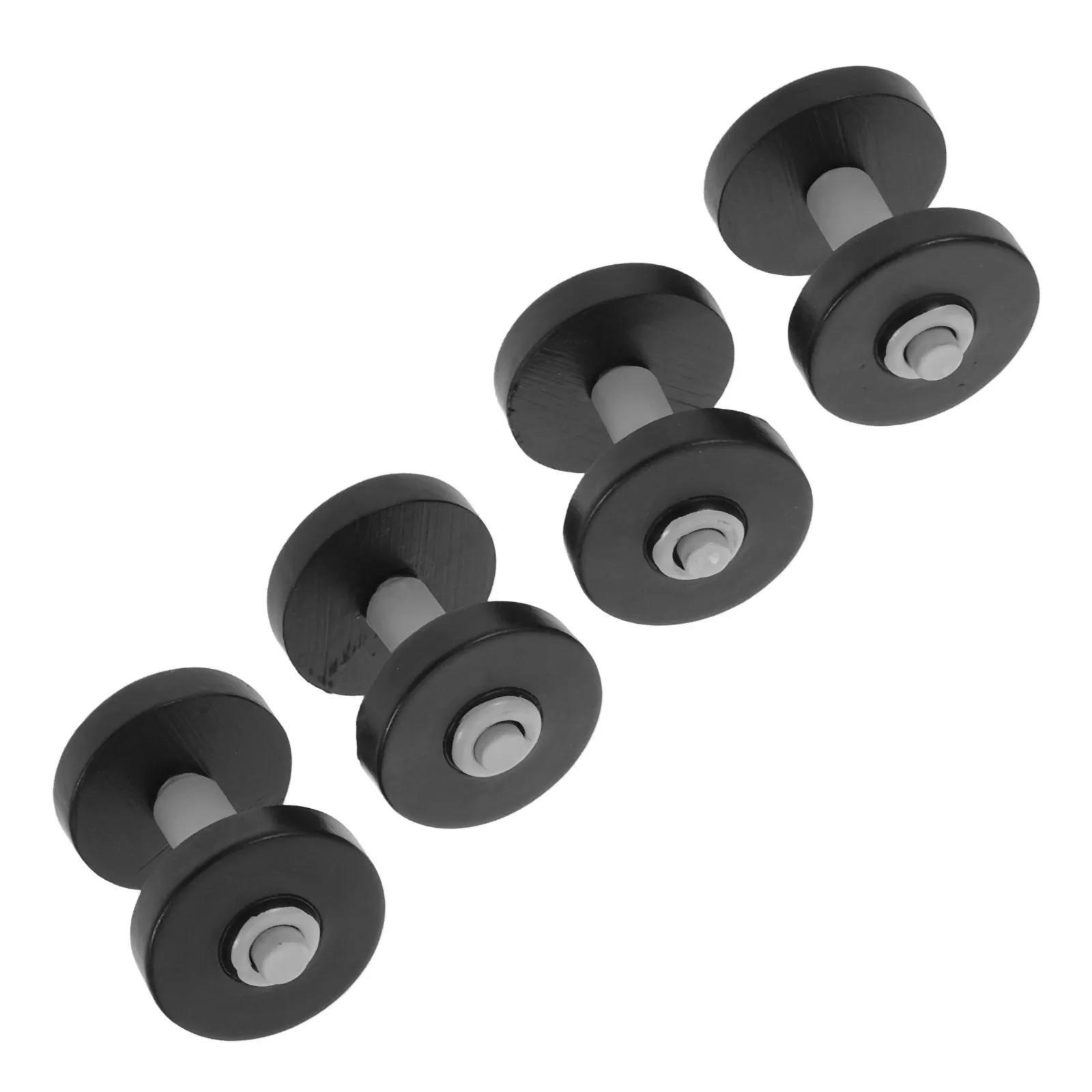 4Pcs Miniature Dumbbells Set Lifelike Mini Sports Dumbbell Accessories Micro Landscaping Gym Room Decor Dollhouse Fitness