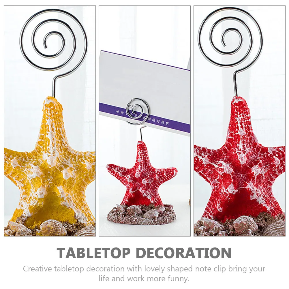 

2 PCS Nautical Business Card Holder Document for Desk Notes Sea Resin Office