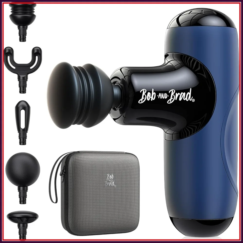 Pocket-Sized Deep Tissue Massager, Ultra Quiet Portable Massage Gun for Pain Relief, HSA Eligible