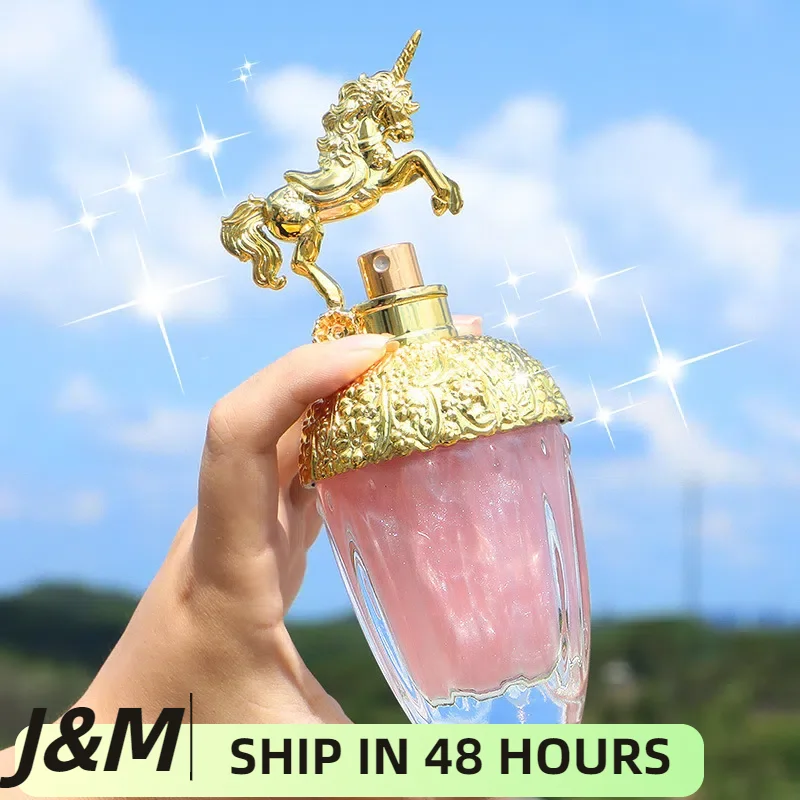 

80ML Unicorn Series Women's Perfume Sweet Fruit & Floral Scent Fresh Long-Lasting Natural Spray for All Seasons