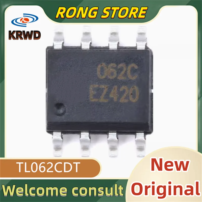 10PCS 062C New and original TL062CDT TL062CD TL062C 062CDT SOP-8