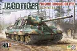 Takom 8003 1/35 Scale JagdTiger Sd.Kfz. 186 Porsche Production Type Model Kit