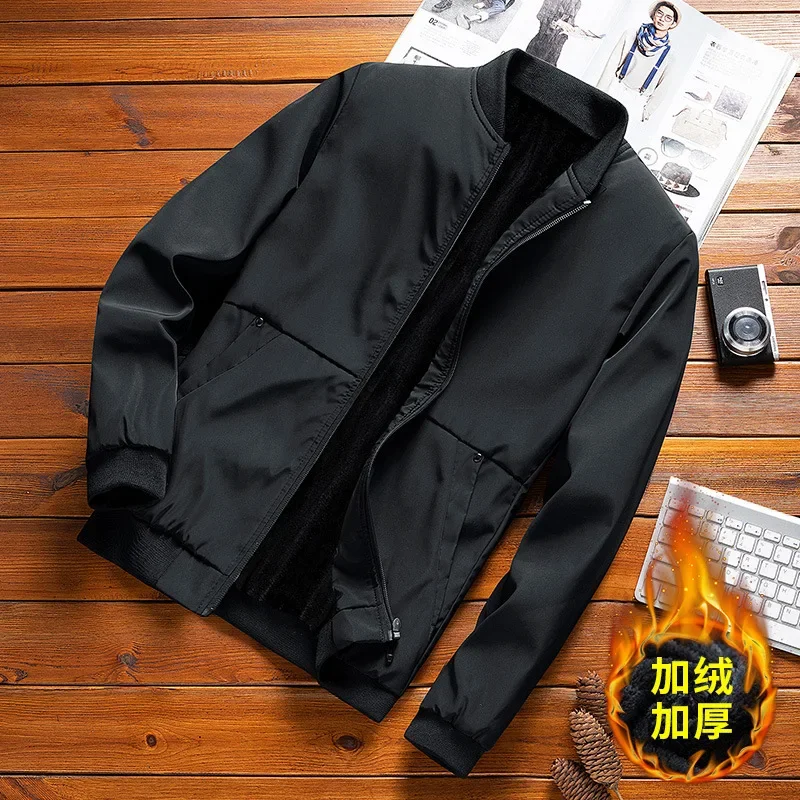 

New Autumn/Winter Men's Jackets Bomber Jacket Windbreaker Korean Fashion Coats Brands Military Motorcycle Jacket Luxury