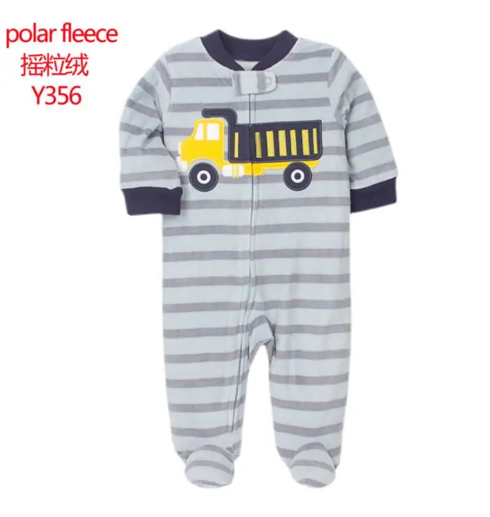 2023 Spring Newborn Baby Clothes Fleece Warm Jumpsuit Ropa De Bebe Coverall Cotton Animal Korean Dinosaur Fox Toddler Romper