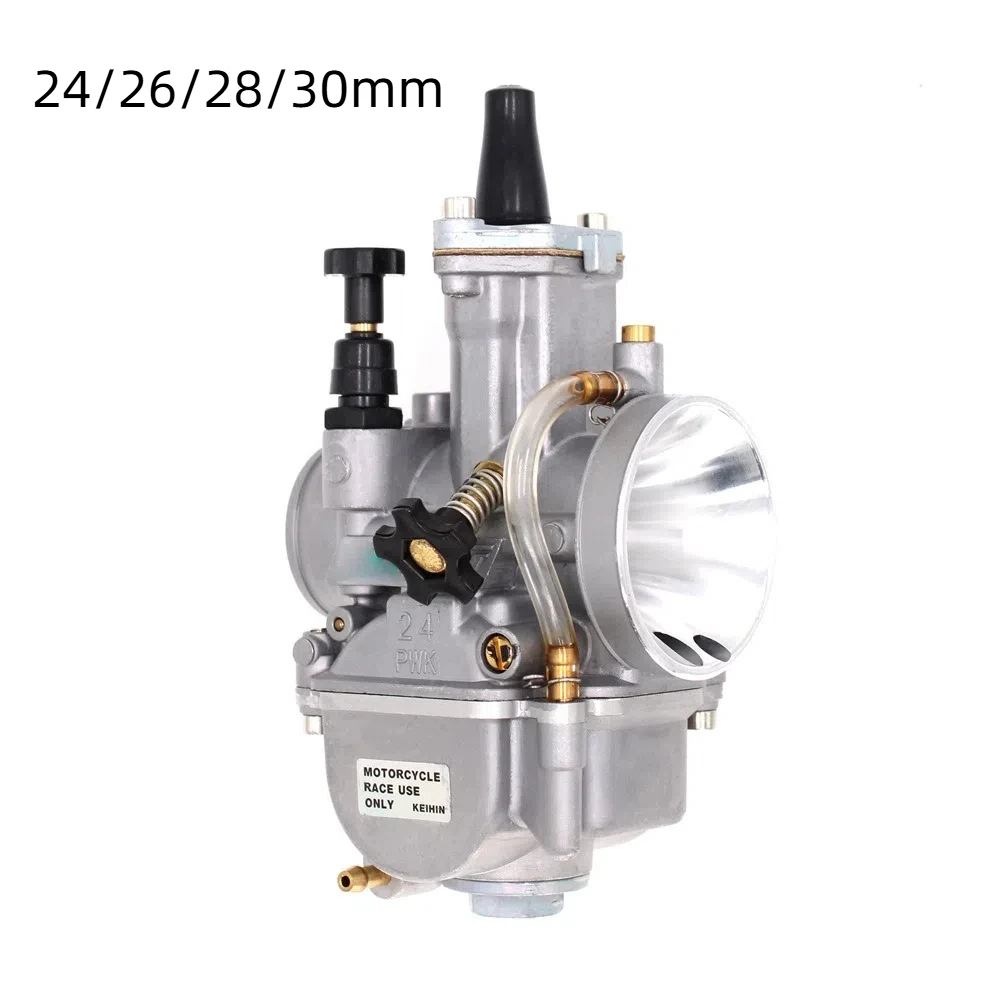 

24/26/28/30mm New Multiple Models Carburetor PWK Stablize with Package Motorcycle Engine Parts Silver Motorcycle Spare Parts