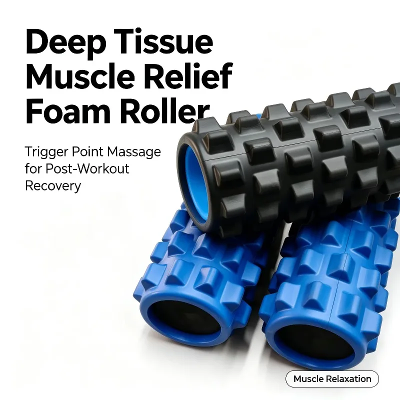 YTYINCustomizable Wholesale EVA PVC High Density Eco-Friendly Durable Portable Foot Massage Roller Yoga Foam Rollers For Massage