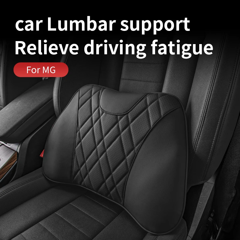 

For MG MG4 EV MG ZS EV MG ES5 MG5 MG S5 EV MG6 Car Waist Cushion Seat Lumbar Support Backrest Cushion Auto Interior Accessories