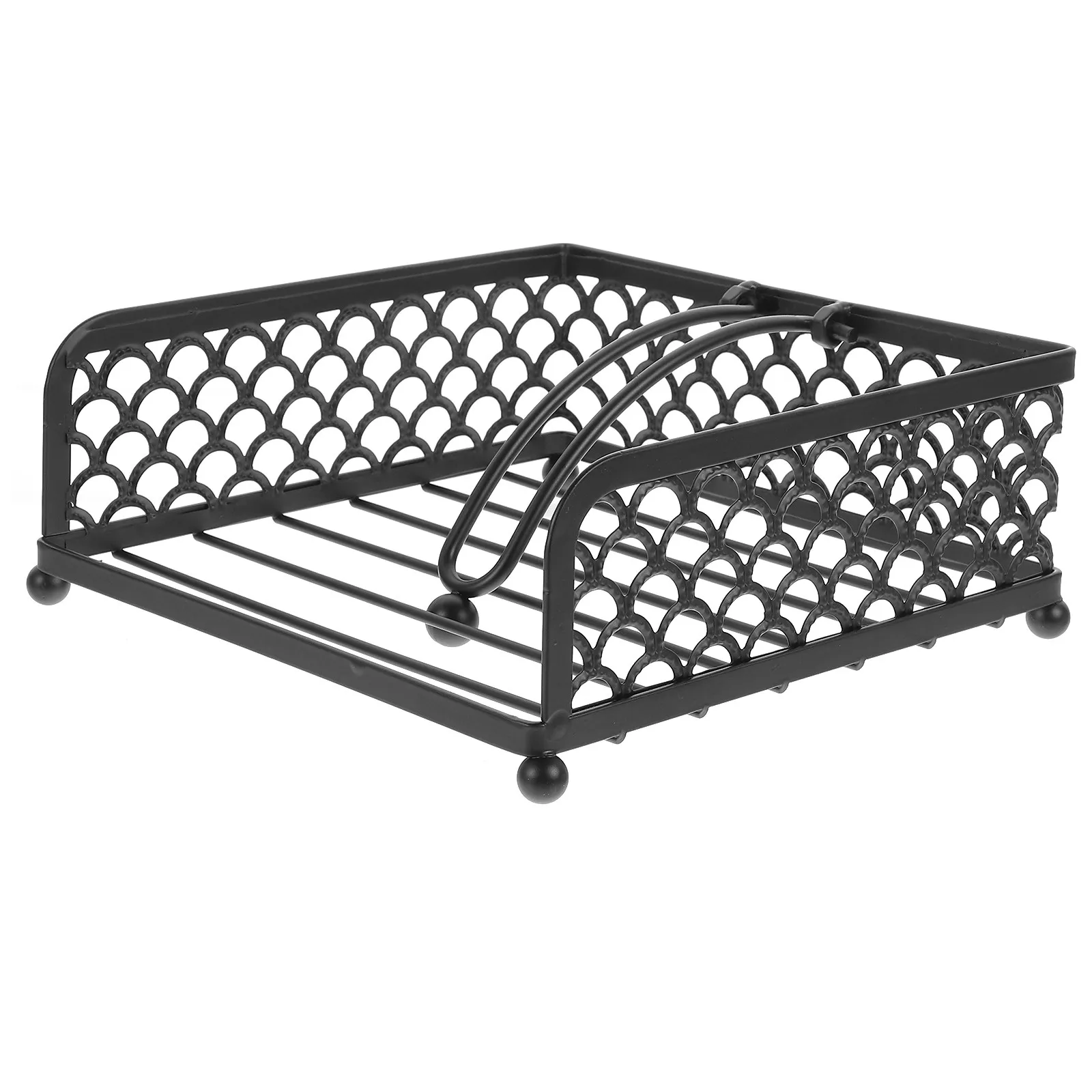 

Hollow Metal Napkin Holder Napkin Storage Rack Decorative Table Stand Kitchen Bar Restaurant Supply Rustic Paper Tissue Holder