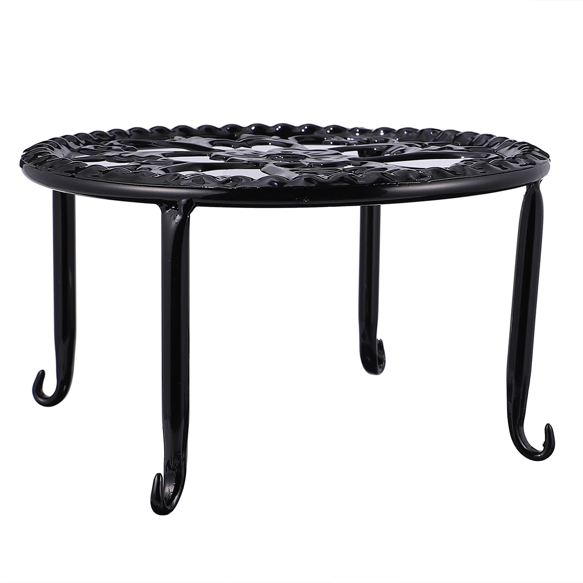 

Garden Flowerpot Stand Floor to Ceiling Support Decorative Holder for Indoor Outdoor Balcony Planter