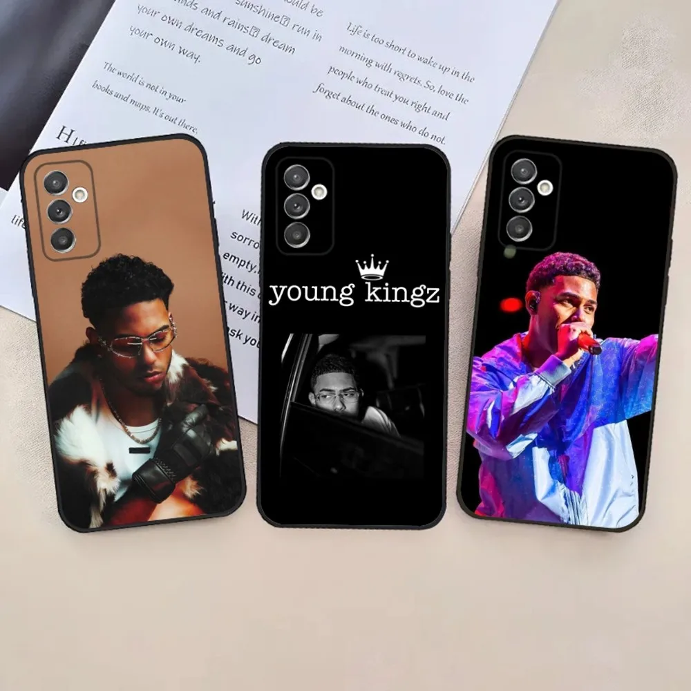 

Rapper M-Myke T-Towers Phone Case For Samsung S24,23,22,30,21,10,9,Ultra,Plus,Lite,FE,5G Black Soft Case