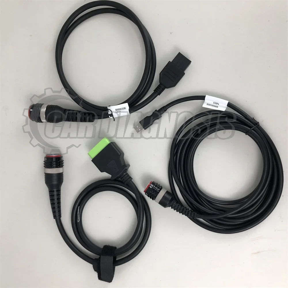 for vocom 88890305 usb+OBD2 Main Diagnostic Cable 88890304 16 pin+88890306 8pin Long for vocom2 88890300 adapter