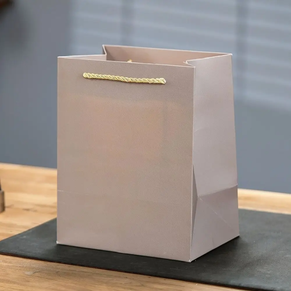 Artistic Paper Gift Tote For Tea Set Zisha Teapot Packaging Chinese Cultural Design Portable Carrier Present Handle Bag