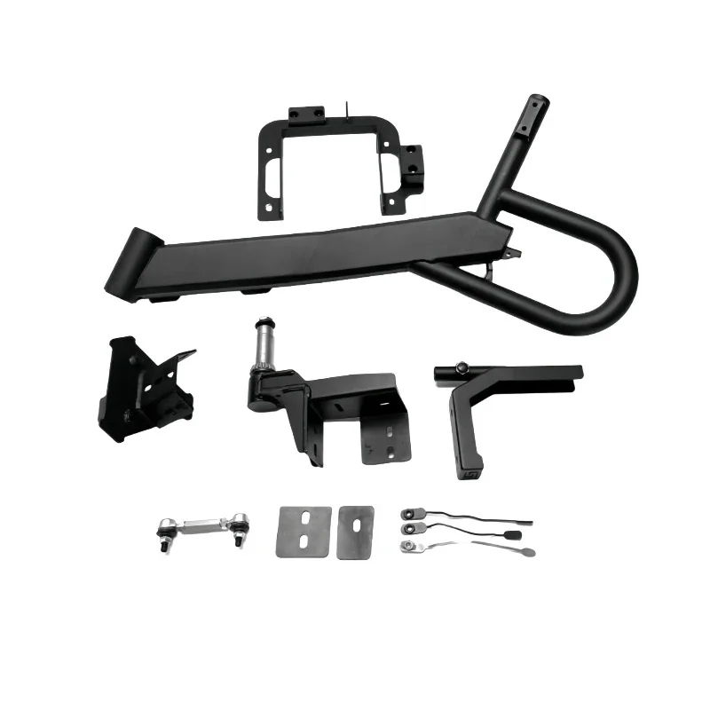 Car Tailgate Linkage Spare Tire Bracket Fit for GWM Haval H9 2024 2025 Auto Tailgate Multi-function Spare Tire Rack Accessories