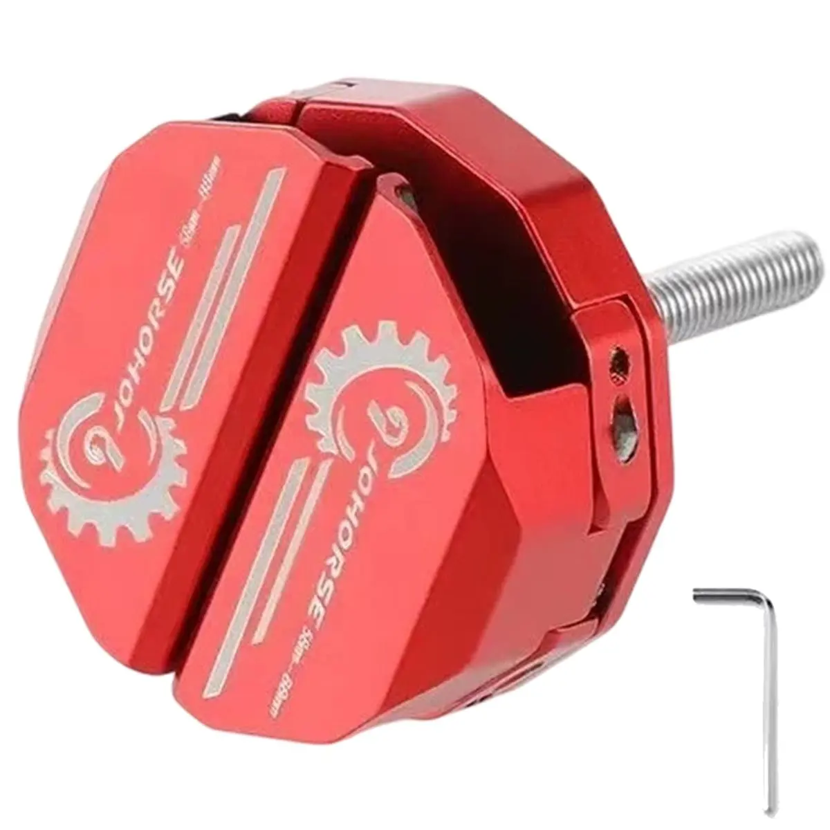 ■★New Arrival Fashion  Aluminum Alloy Bicycle Phone Holder Rotatable Mountain Road Bike Phone Stand Red