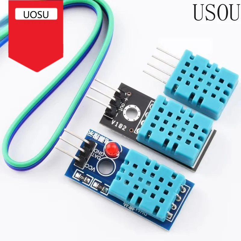 Smart 3pin KY-015 DHT-11 DHT11 Digital Temperature And Relative Humidity Sensor Module + PCB For  DIY Starter Kit