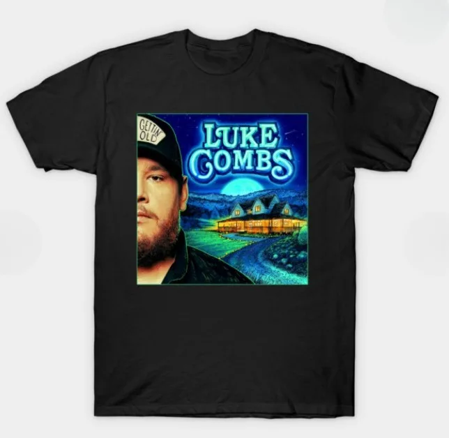 Luke Combs Merch 2026 Tee Unisex T-shirt Men Short Sleeve Tee Causal Tops Clothes Female Y2K Tops