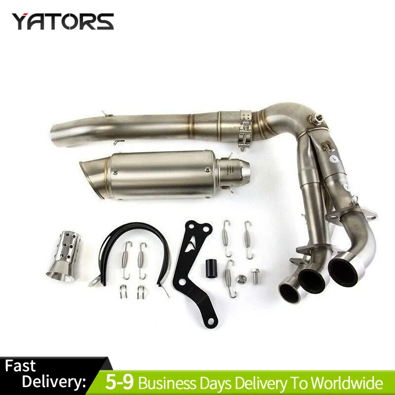 

MT-09 2020-2025 for Yamaha Exhaust Front Pipe Muffler Tips Whole System Exhaust Systems Exhausts Pipes