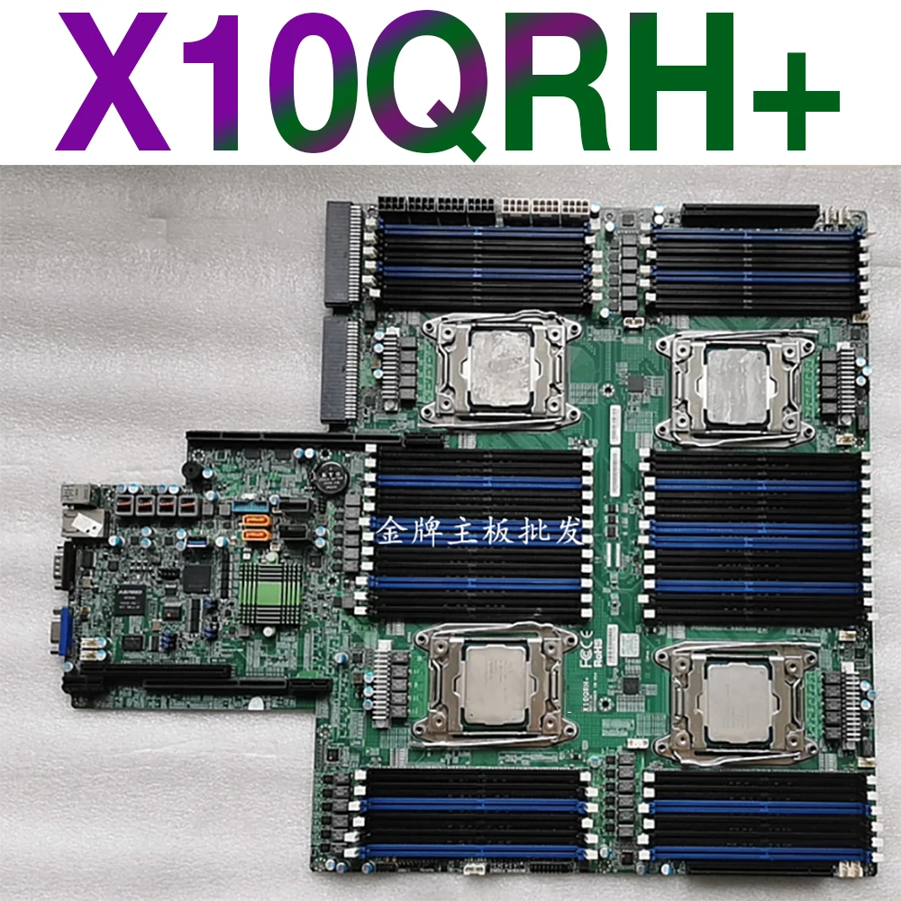 

For Supermicro Four-way Server Motherboard E54600V3/V4 X10QRH+ Rev: Version 1.01