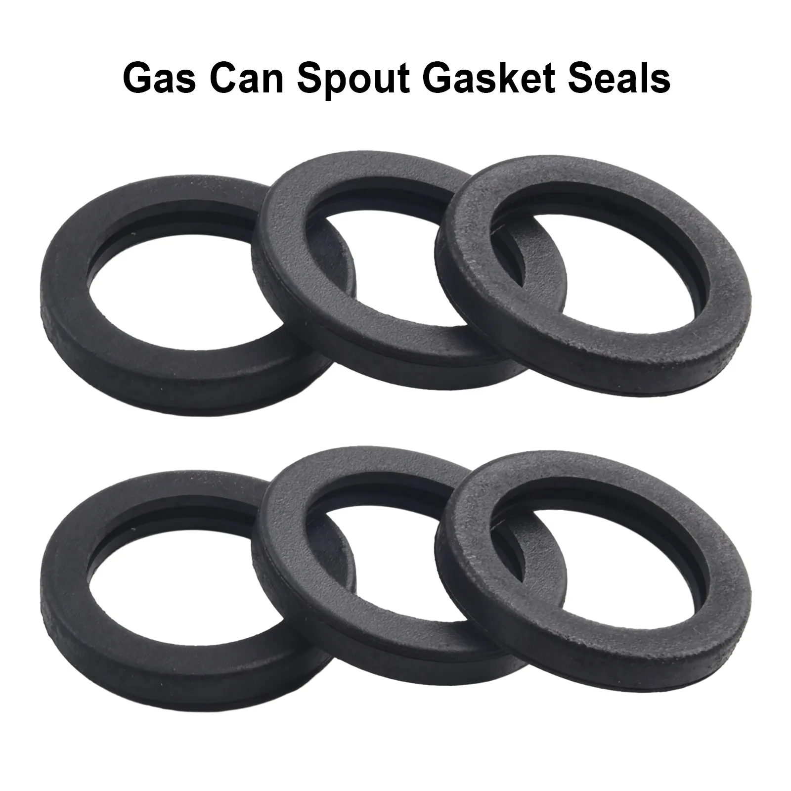 Gas Tank Gasket Gas Replacement Rubber Spare Parts Spout 6pcs Fittings For Gott Gas Tank Spout Gas Tank Gasket