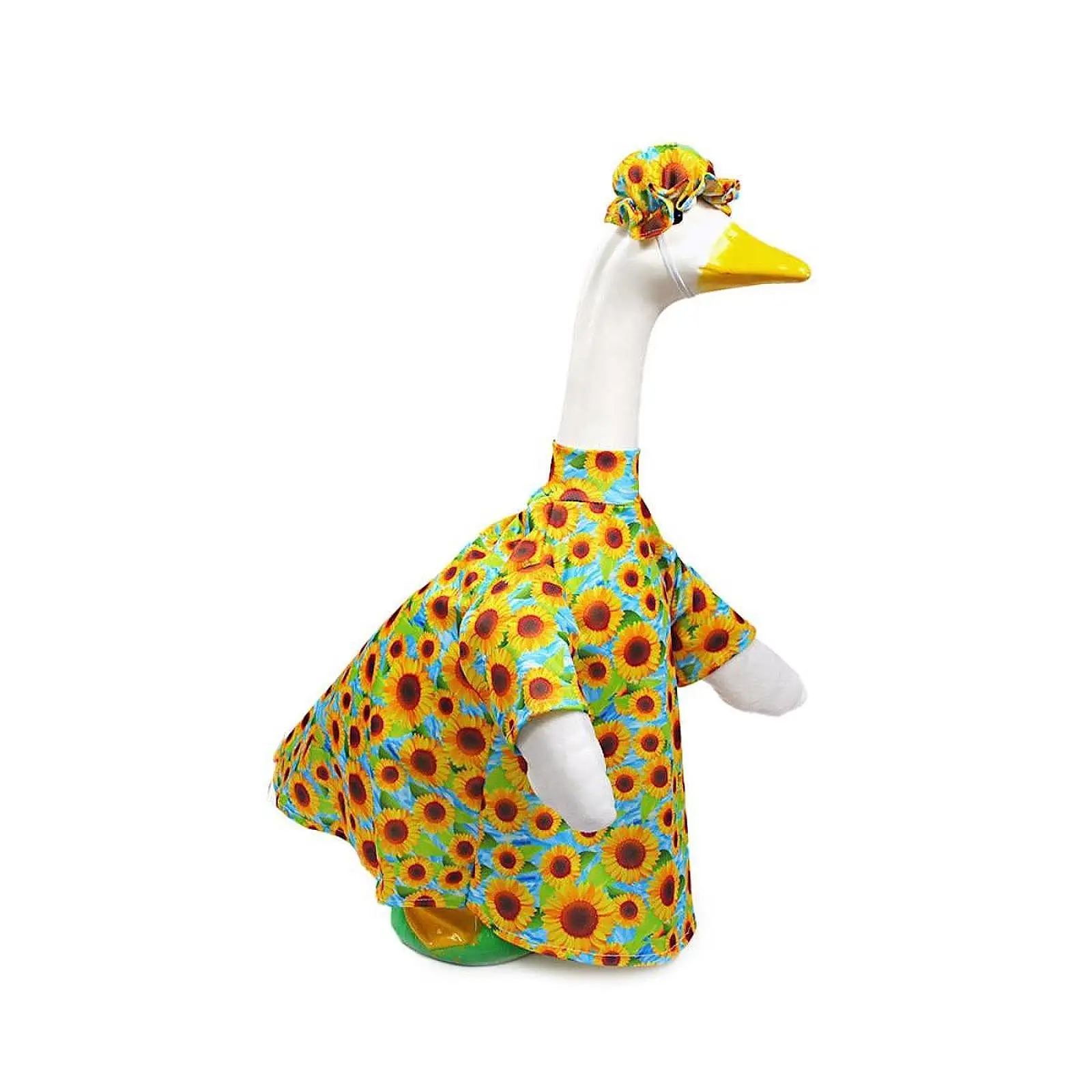 

Goose Figurine Outfit Lawn Art Decoration for Outdoor Tabletop Spring Summer